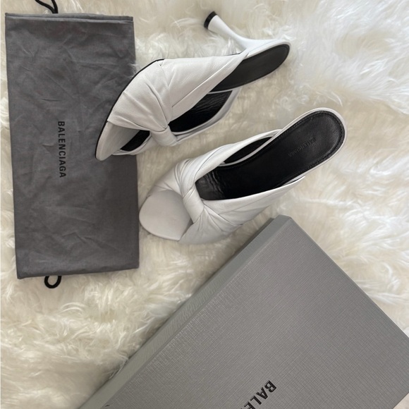 Balenciaga Shoes - BALENCIAGA DRAPY SANDALS